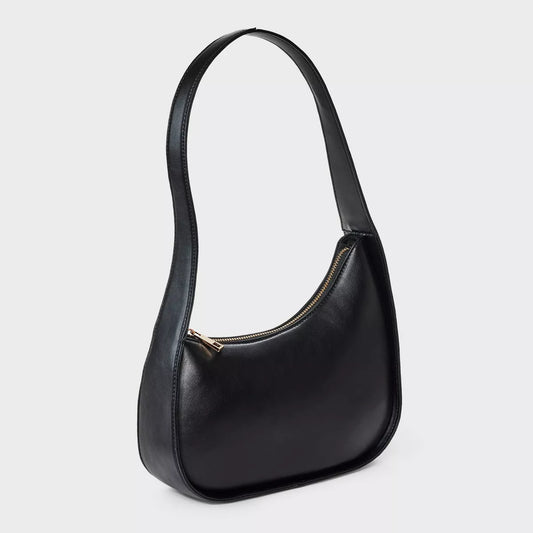 Sac Boucle - Noir Grainé