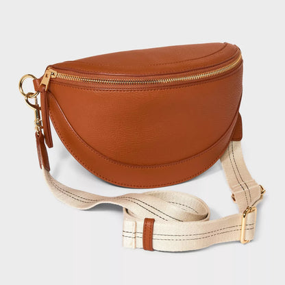 Sac Reptile - Caramel Grainé