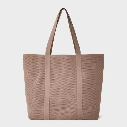 Sac à main Cabas - Taupe Grainé